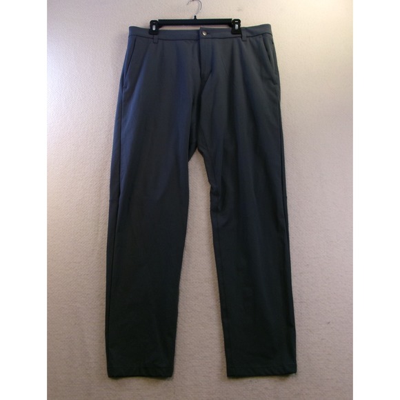 lululemon athletica Other - Lululemon‎ Mens 36 Tall Commission Pants Gray Warpstreme Tapered Golf Chino